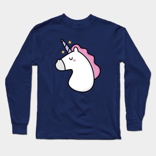 Cute Kawaii Unicorn Long Sleeve T-Shirt